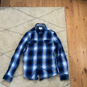 Blue flannel